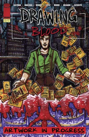 Drawing Blood #11 (Of 12) Cover A Kevin Eastman - Ash Avenue Comics