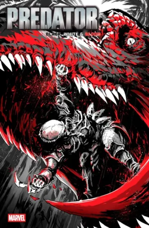 Predator: Black, White & Blood #1 Paolo Villanelli Variant - Ash Avenue Comics