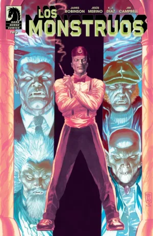 Los Monstruos #2 (CVR A) (Jesus Merino) - Ash Avenue Comics