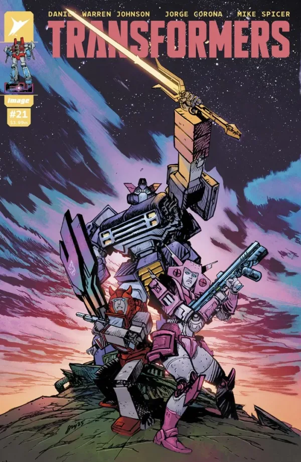 Transformers #21 Cover A Daniel Warren Johnson & Mike Spicer - Ash Avenue Comics