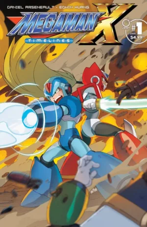 Mega Man X: Timelines #1 (One Shot) Cover B Hanzo Steinbach Variant - Ash Avenue Comics