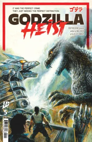 Godzilla: Heist #5 Cover A (Eggleton) - Ash Avenue Comics
