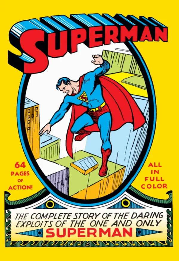 Superman #1 Facsimile Edition Pre Order Cover A Joe Schuster & Leo O Mealia - Ash Avenue Comics