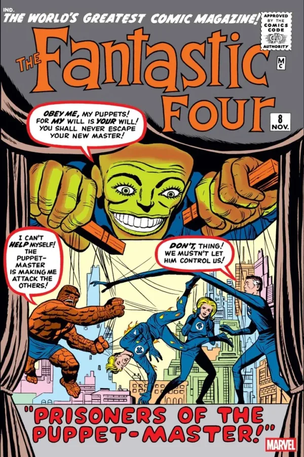 Fantastic Four #8 Facsimile Edition Foil Variant - Ash Avenue Comics