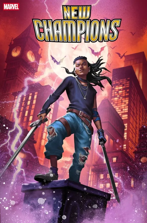 New Champions #7 Mateus Manhanini Nightdrifter First Appearance Variant - Ash Avenue Comics