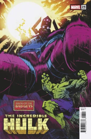 Incredible Hulk #26 Sanford Greene Bring on the Bad Guys Variant - Ash Avenue Comics