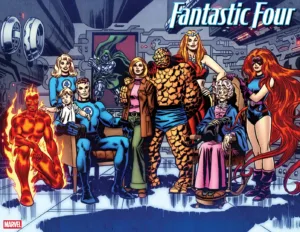 Fantastic Four #1 1:50 John Buscema Remastered Variant - Ash Avenue Comics