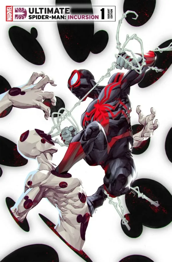 Ultimate Spider-Man: Incursion #1 Kael Ngu Foil Variant - Ash Avenue Comics