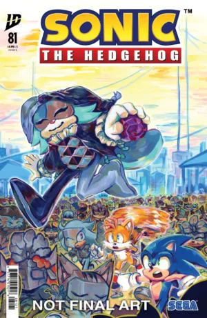 Sonic the Hedgehog #81 Variant B (Dutreix) - Ash Avenue Comics
