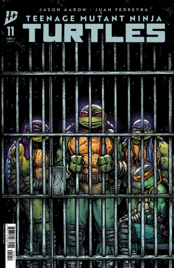 Teenage Mutant Ninja Turtles #10 Variant B (Eastman) - Ash Avenue Comics