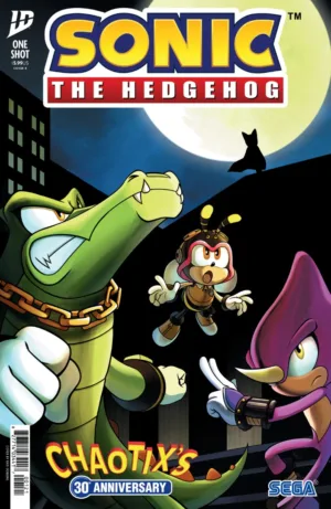 Sonic the Hedgehog: Chaotix's 30th Anniversary Special Variant B (Dobbins) - Ash Avenue Comics