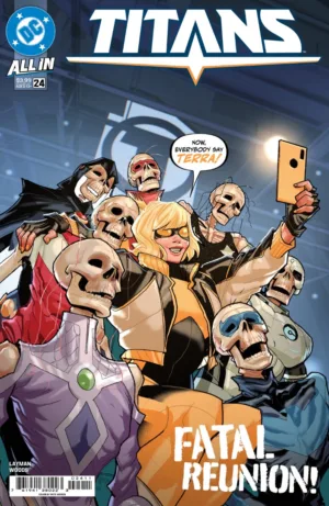 Titans #24 Cover A Pete Woods - Ash Avenue Comics