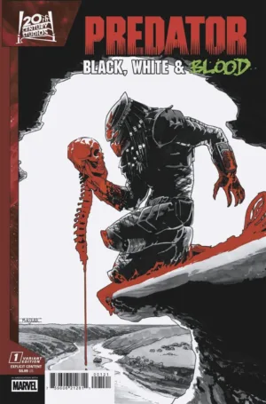 Predator: Black, White & Blood #1 Mahmud Asrar Variant - Ash Avenue Comics