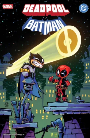 Marvel/DC: Deadpool/Batman #1 Skottie Young Variant - Ash Avenue Comics