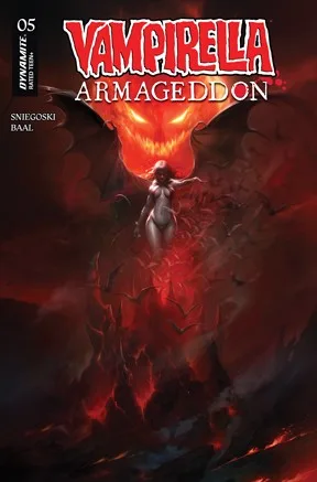 Vampirella: Armageddon #5 Pre-order Cover A Francesco Mattina - Ash Avenue Comics