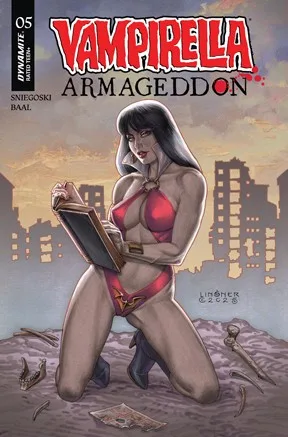 Vampirella: Armageddon #5 Cover C Joseph Michael Linsner Variant - Ash Avenue Comics