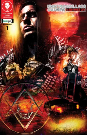 Night of the Cadillacs: Origins—Blood World City #1 Cover B Rob Prior & Brian C Roll Variant (MR) - Ash Avenue Comics